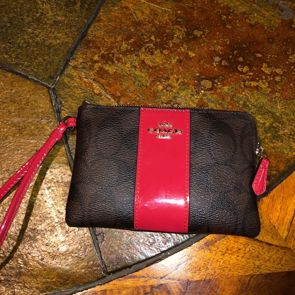 Authentic Coach wristlet